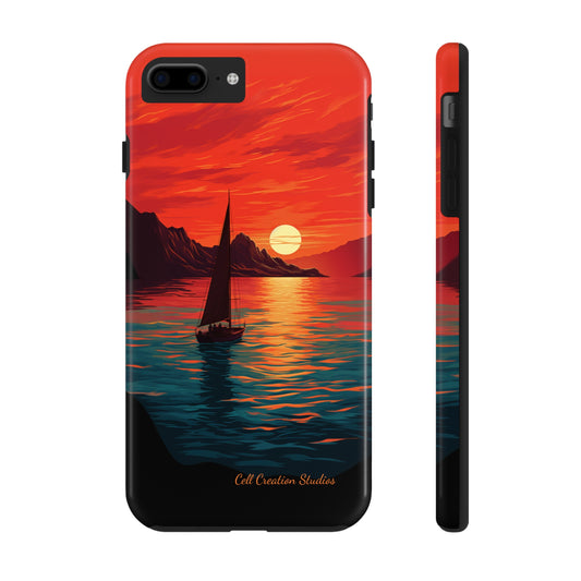 "Serenity at Sunset" -Tough iPhone Cases