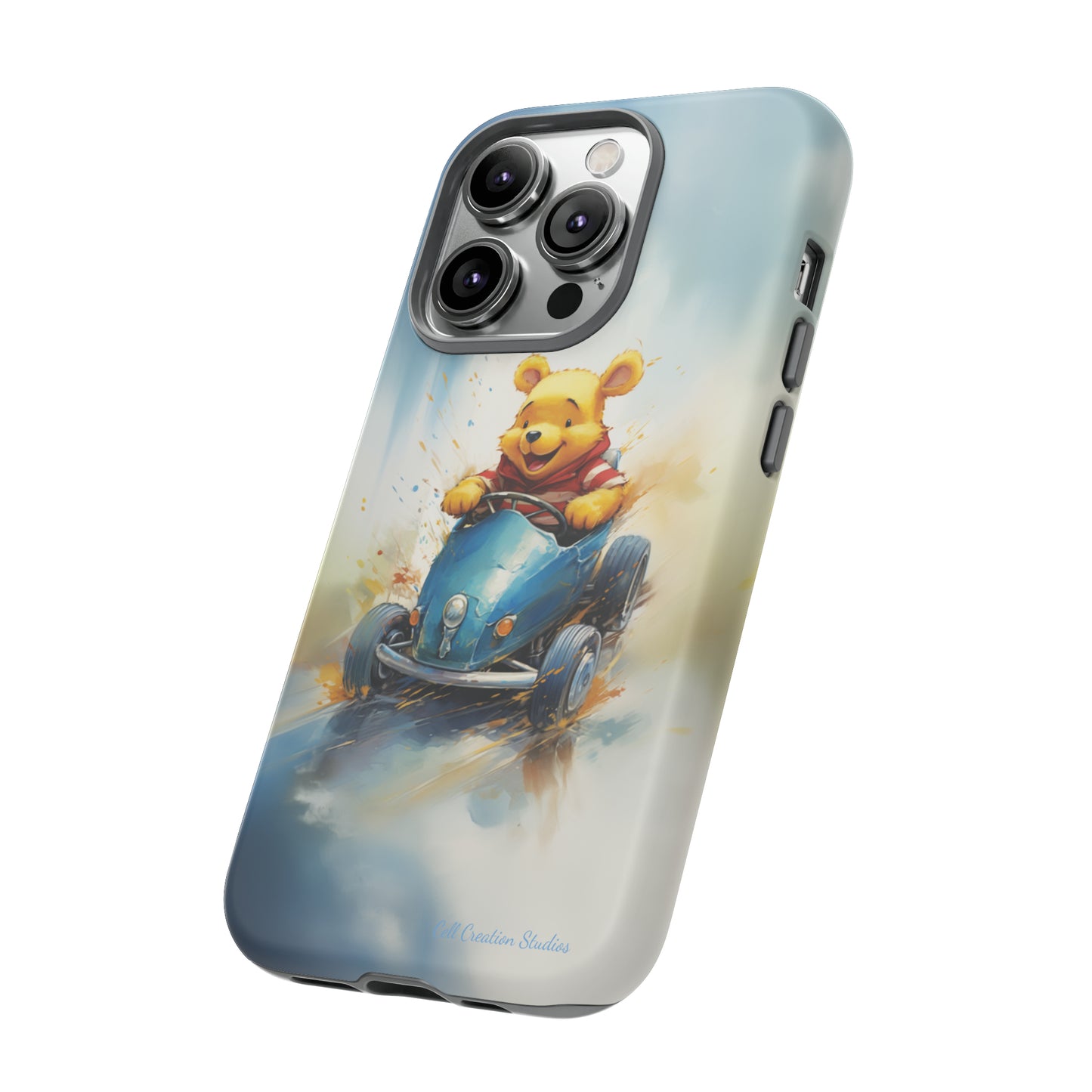 "Winnie-The-Pooh's Race Day" Phone Case -Tough Cases