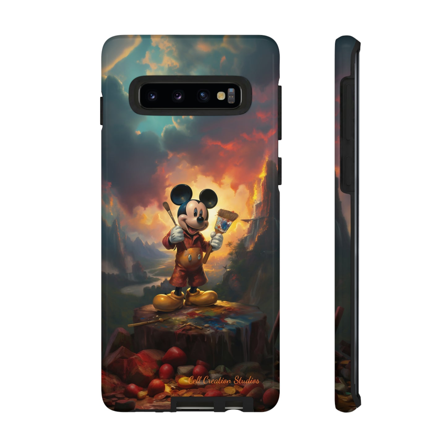 "Artist Mickey" -Tough Samsung Phone Cases
