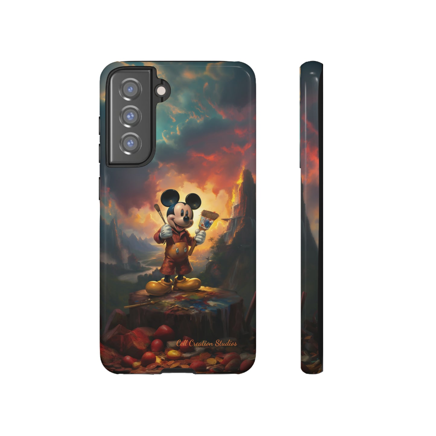 "Artist Mickey" -Tough Samsung Phone Cases