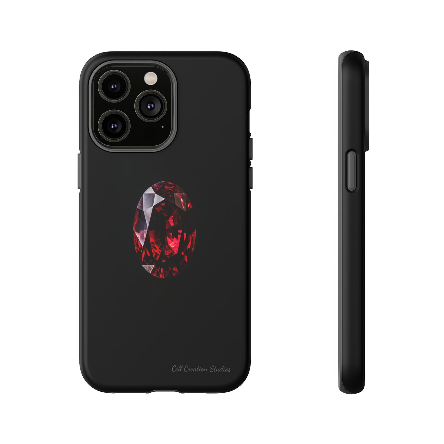 "Ruby Radiance" Phone Case -Tough Cases