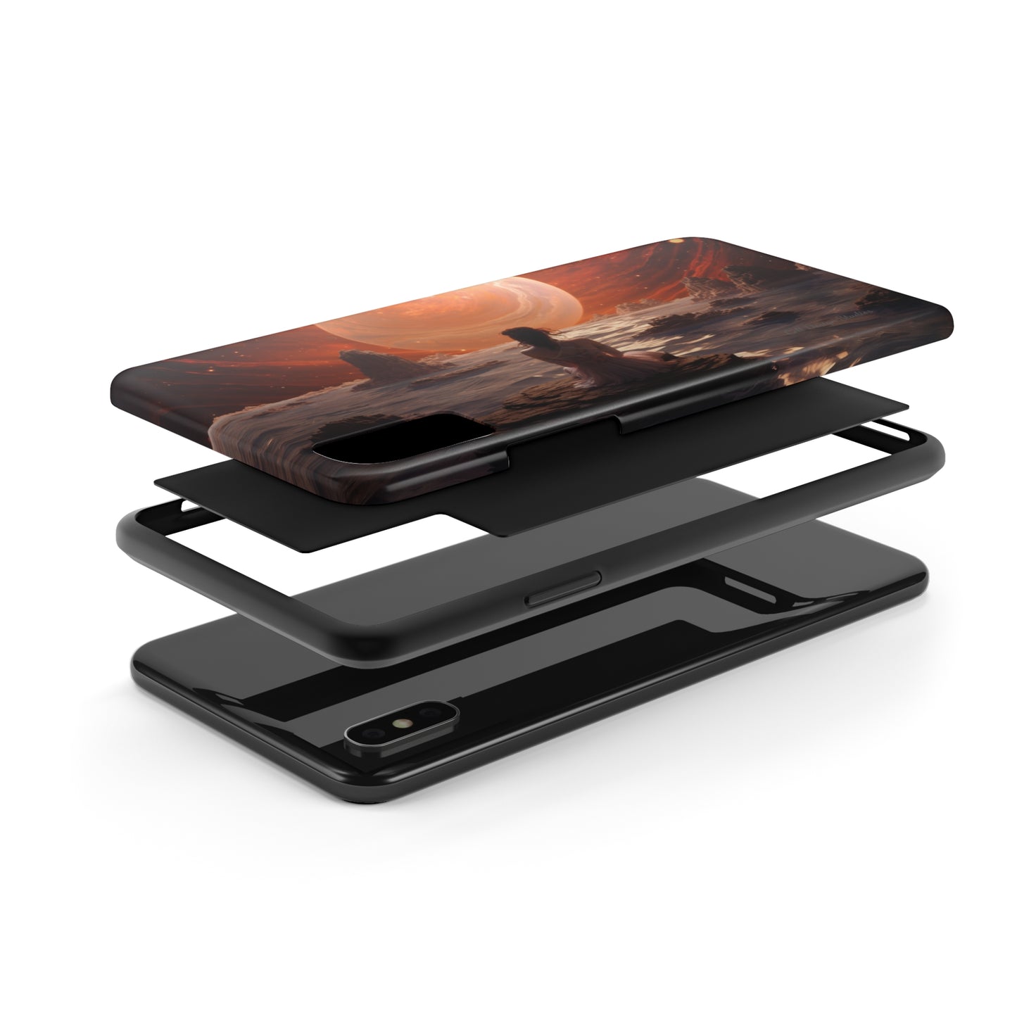 Introducing the "Stargazer's Serenity" Cell Phone Case – Embrace Cosmic Tranquility! -Tough Phone Cases