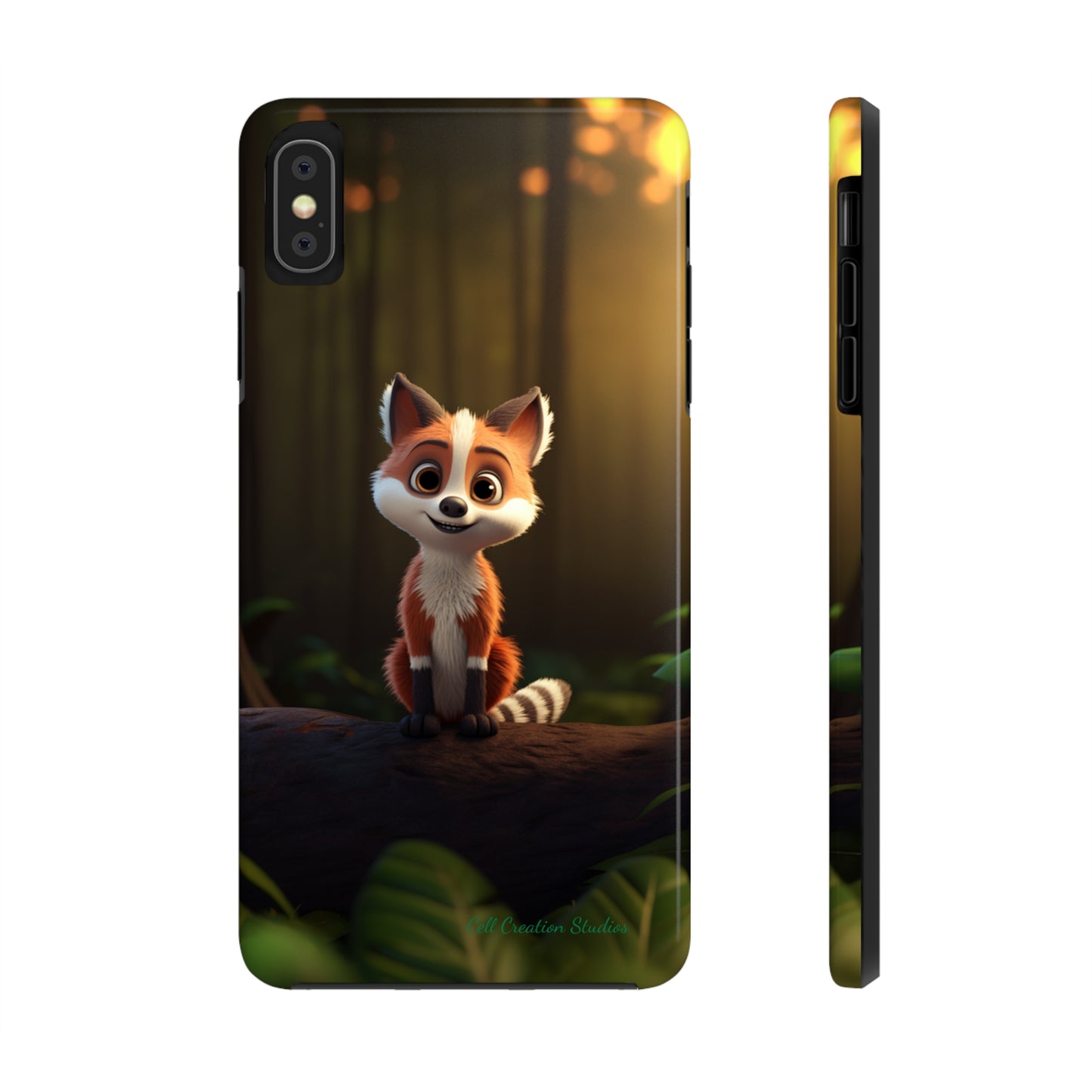 Introducing the "Enchanted Woods Fox" Cell Phone Case – Step into a Whimsical World of Adventure! -Tough Phone Cases