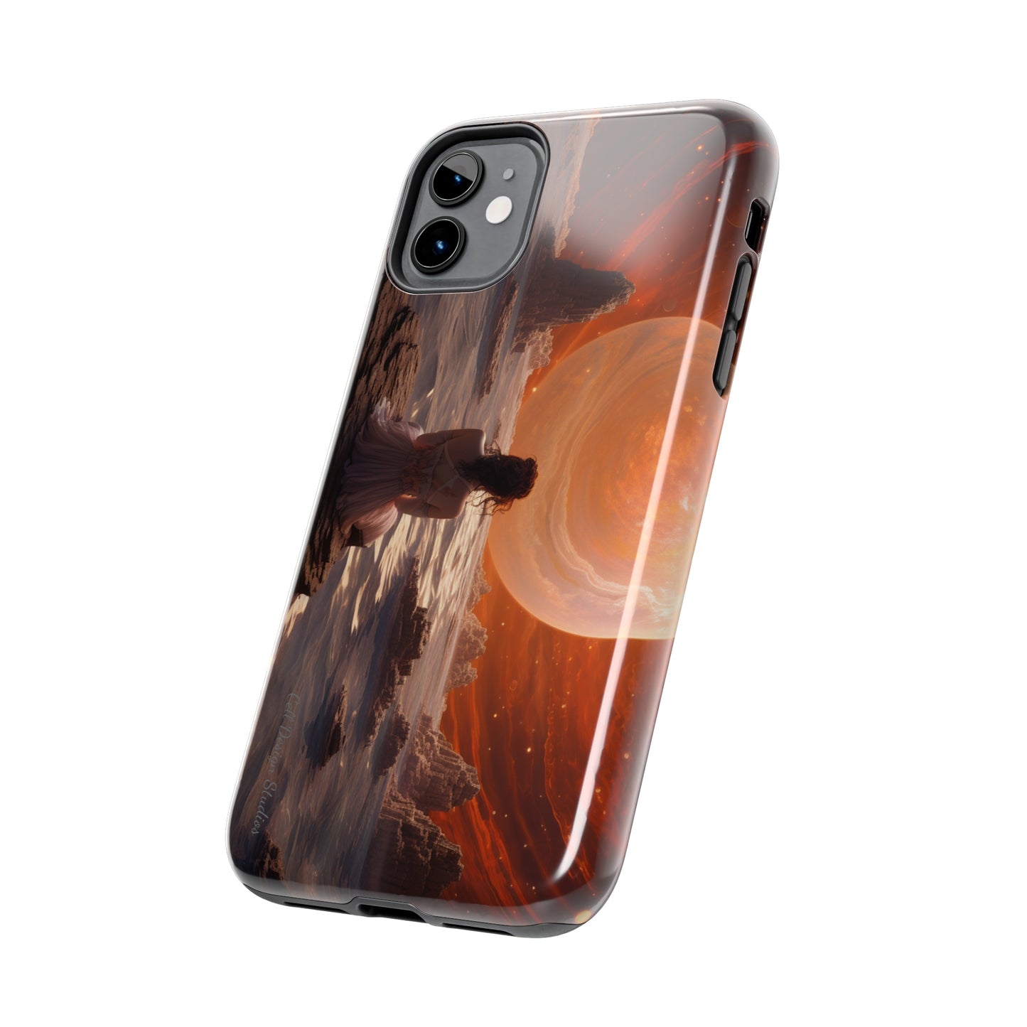 Introducing the "Stargazer's Serenity" Cell Phone Case – Embrace Cosmic Tranquility! -Tough Phone Cases