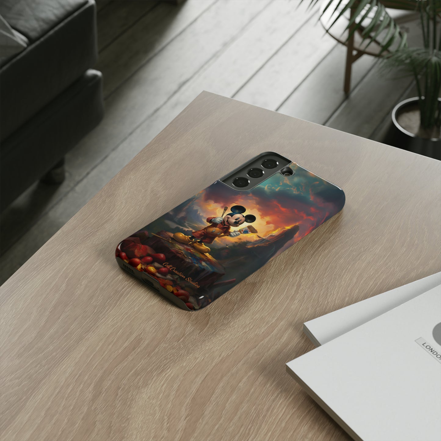 "Artist Mickey" -Tough Samsung Phone Cases