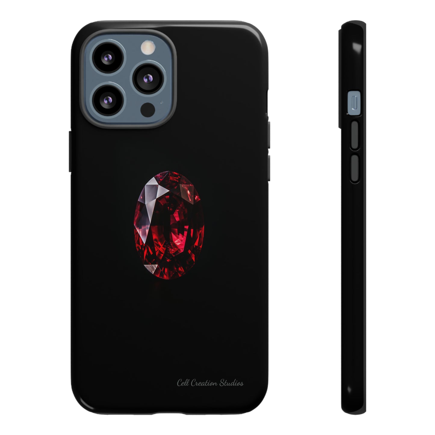 "Ruby Radiance" Phone Case -Tough Cases