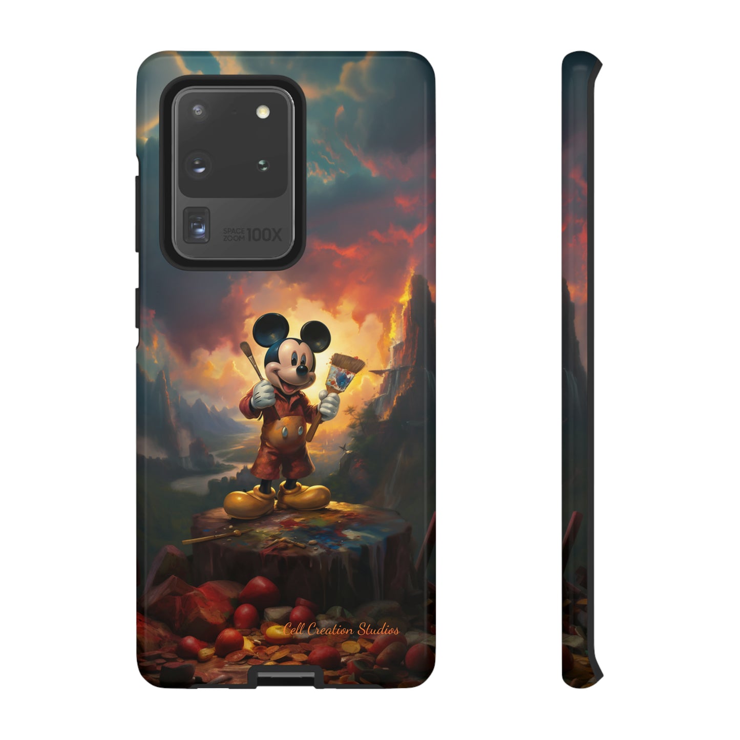 "Artist Mickey" -Tough Samsung Phone Cases