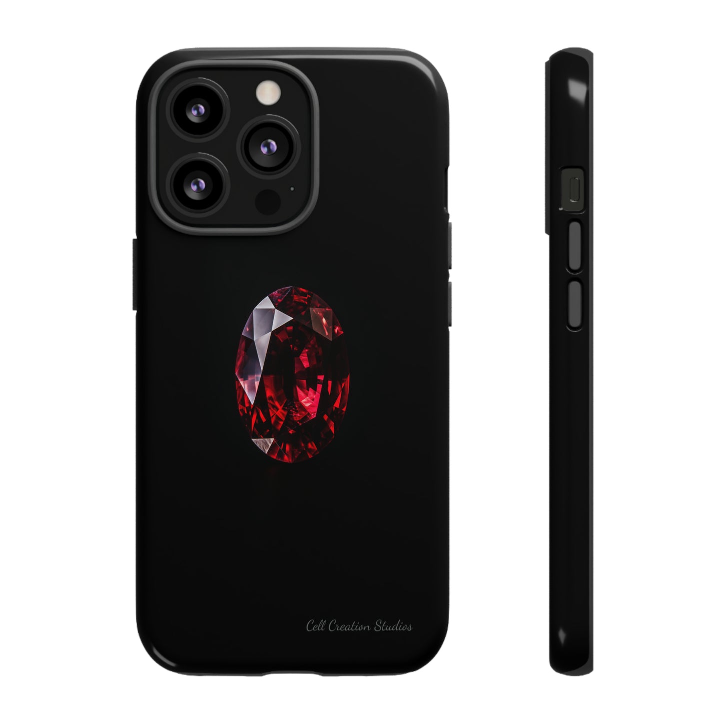 "Ruby Radiance" Phone Case -Tough Cases