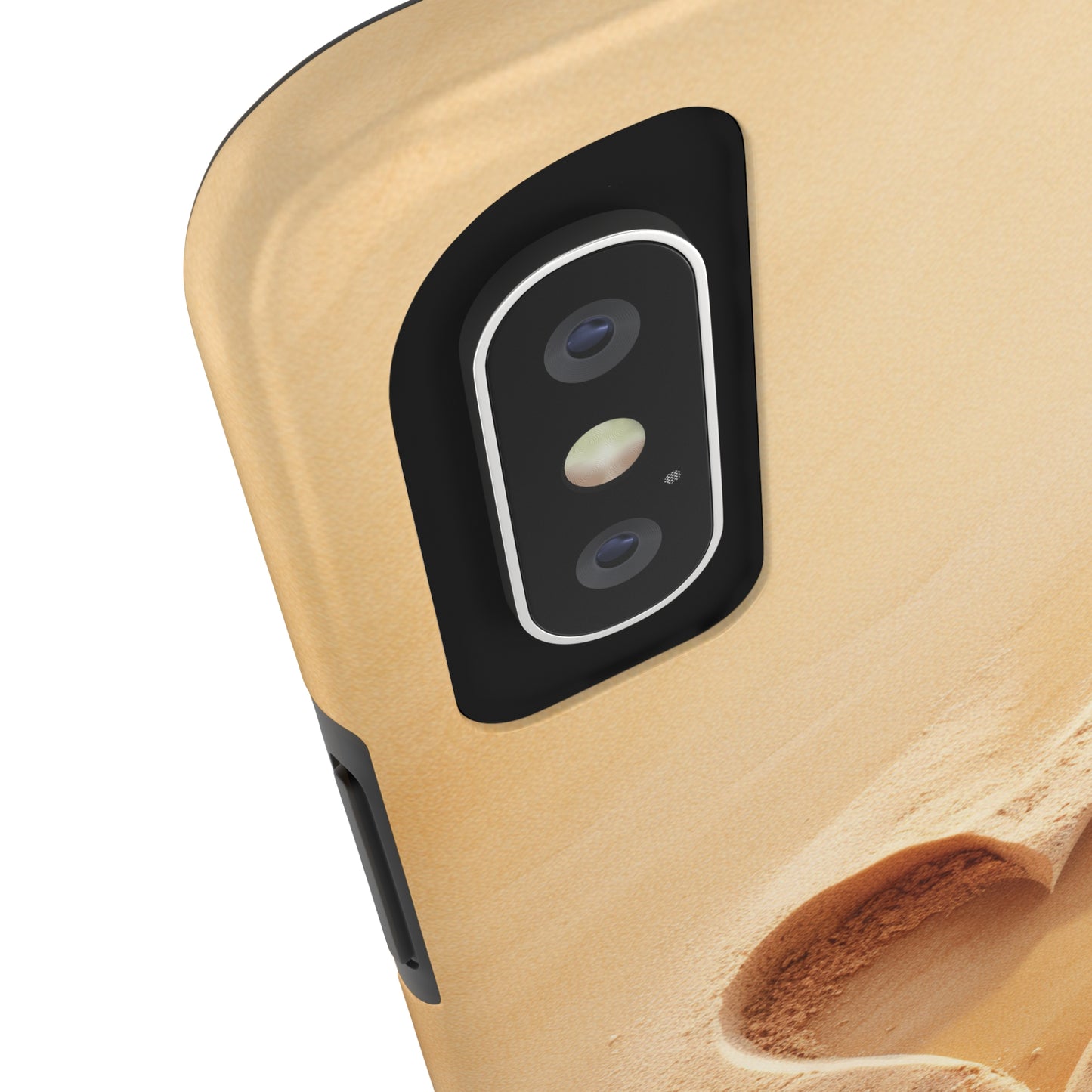 "Eternal Love: Sand Heart" Cell Phone Case -Tough Phone Cases