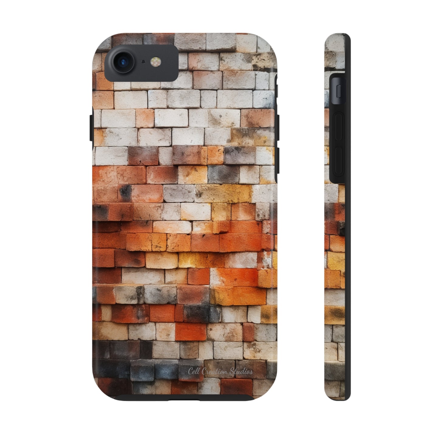 Introducing our "Urban Brickwork" Cell Phone Case – the perfect fusion of style and protection for your device -Tough Phone Cases