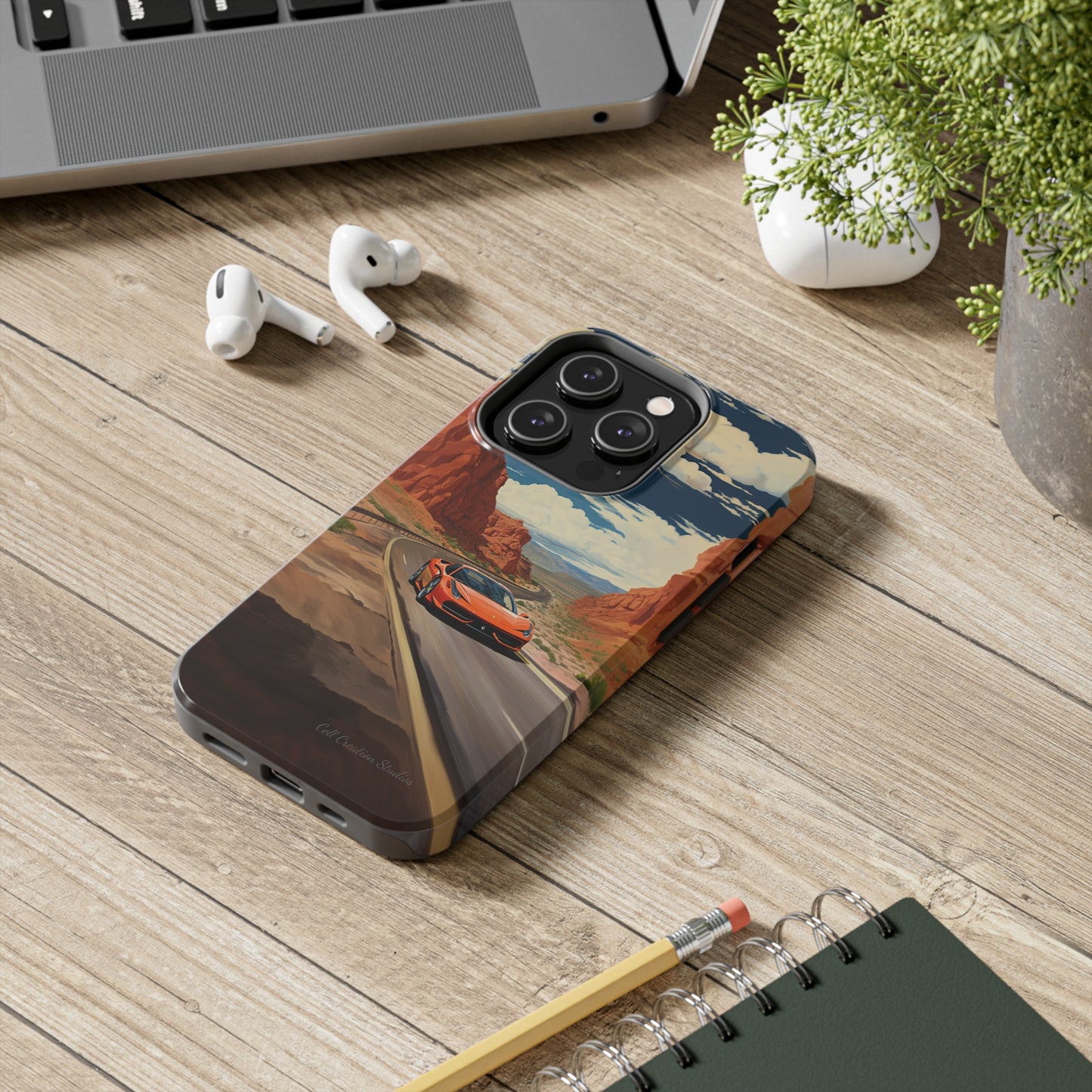 "Desert Racer Ferrari Edition" -Tough iPhone Cases