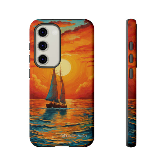 "Sailboat Sunset" - Tough Samsung Cases
