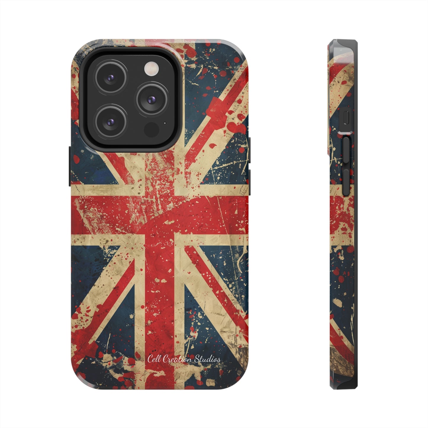 "Union Jack Flag" -Tough iPhone Cases