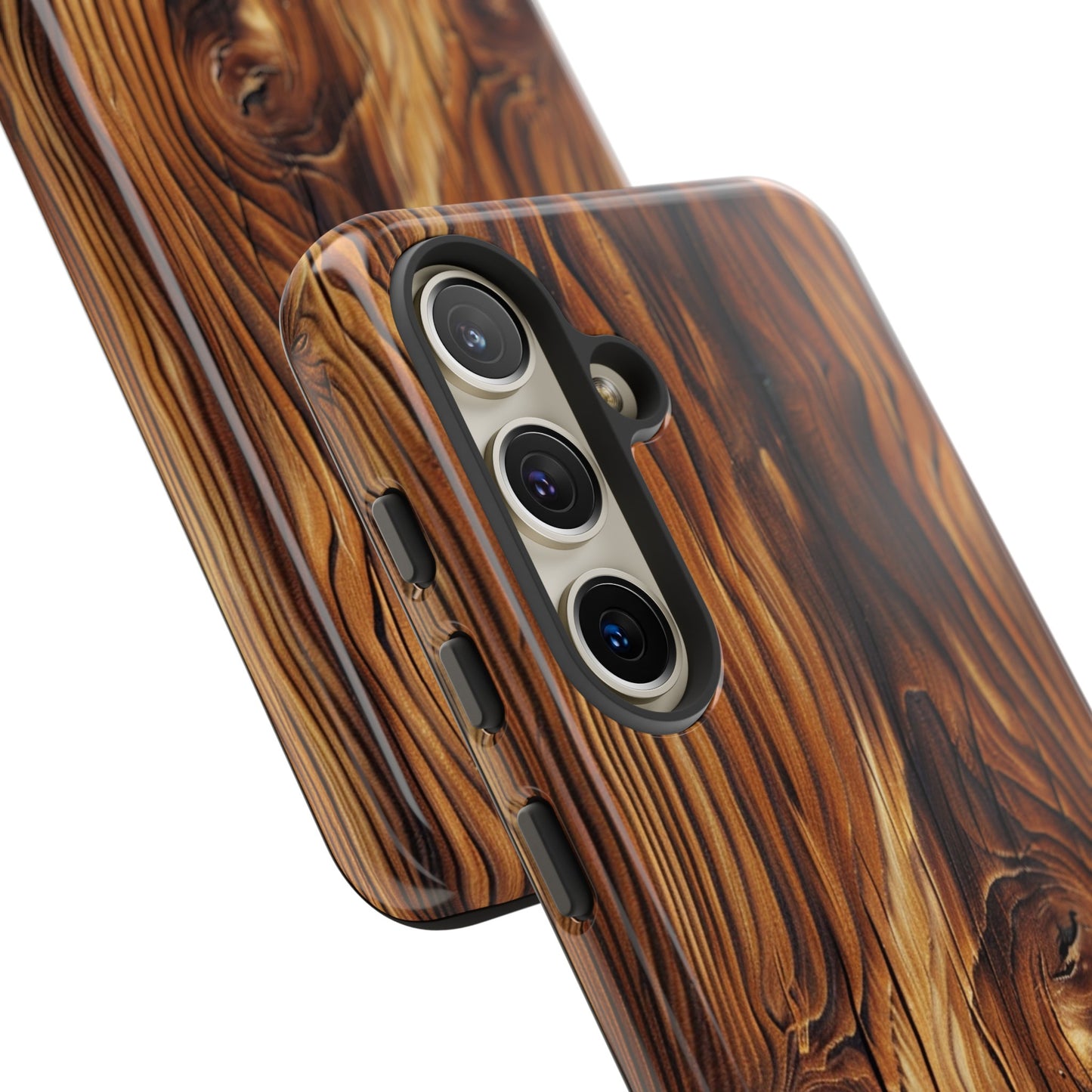 "Wood Grain Elegance" Tough Samsung Galaxy Cases