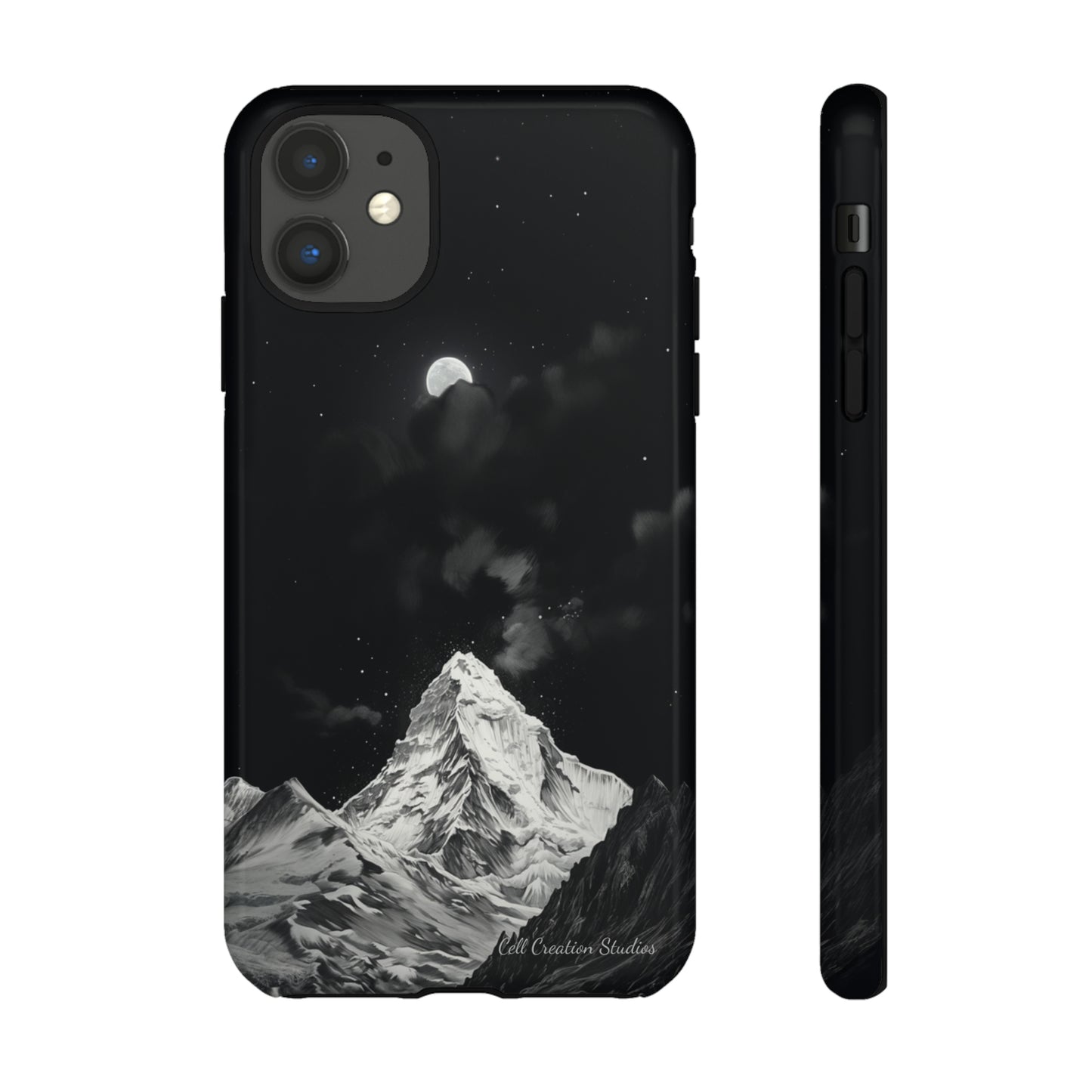 "Moonlit Everest" Phone Case -Tough Cases