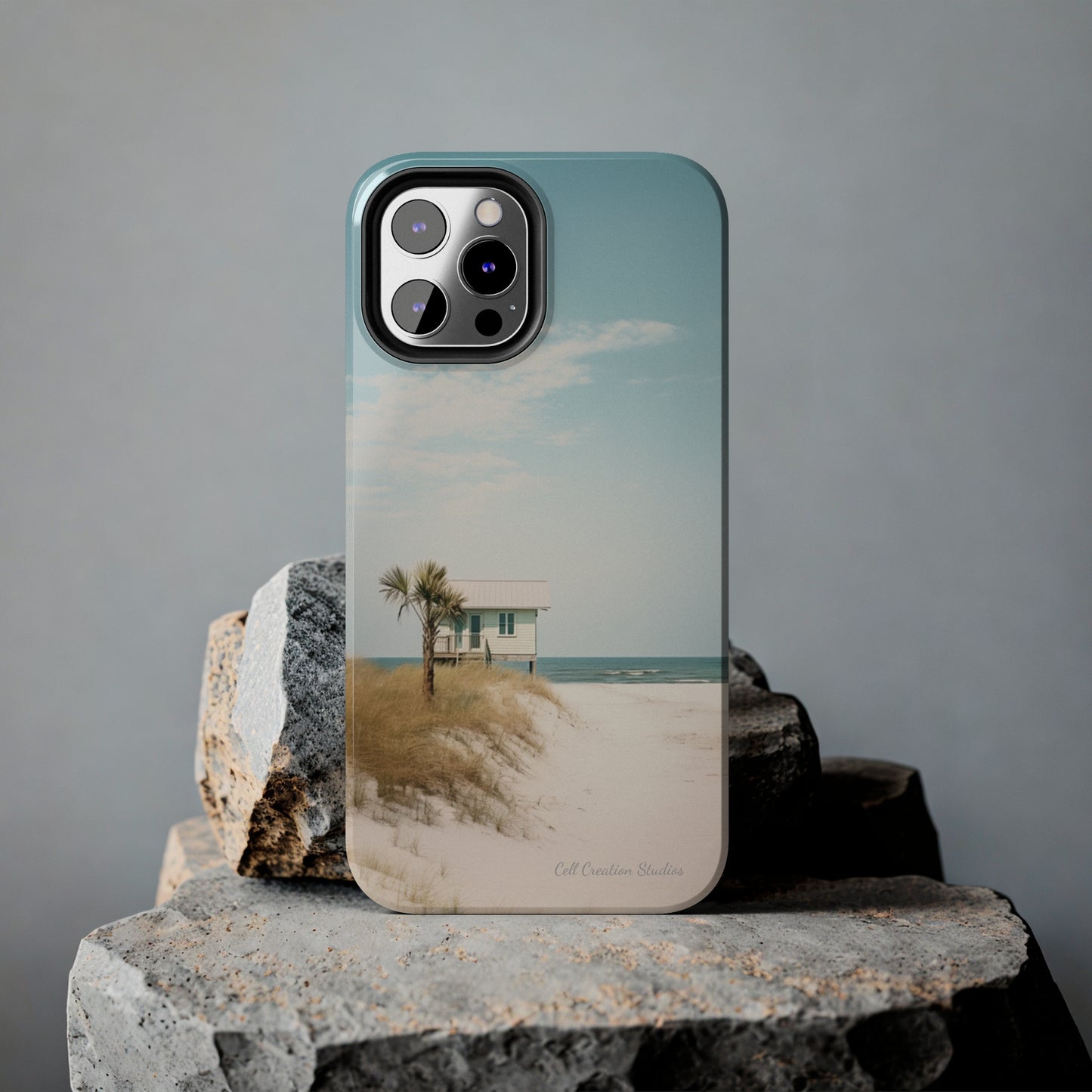 "Seaside Haven" -Tough iPhone Cases