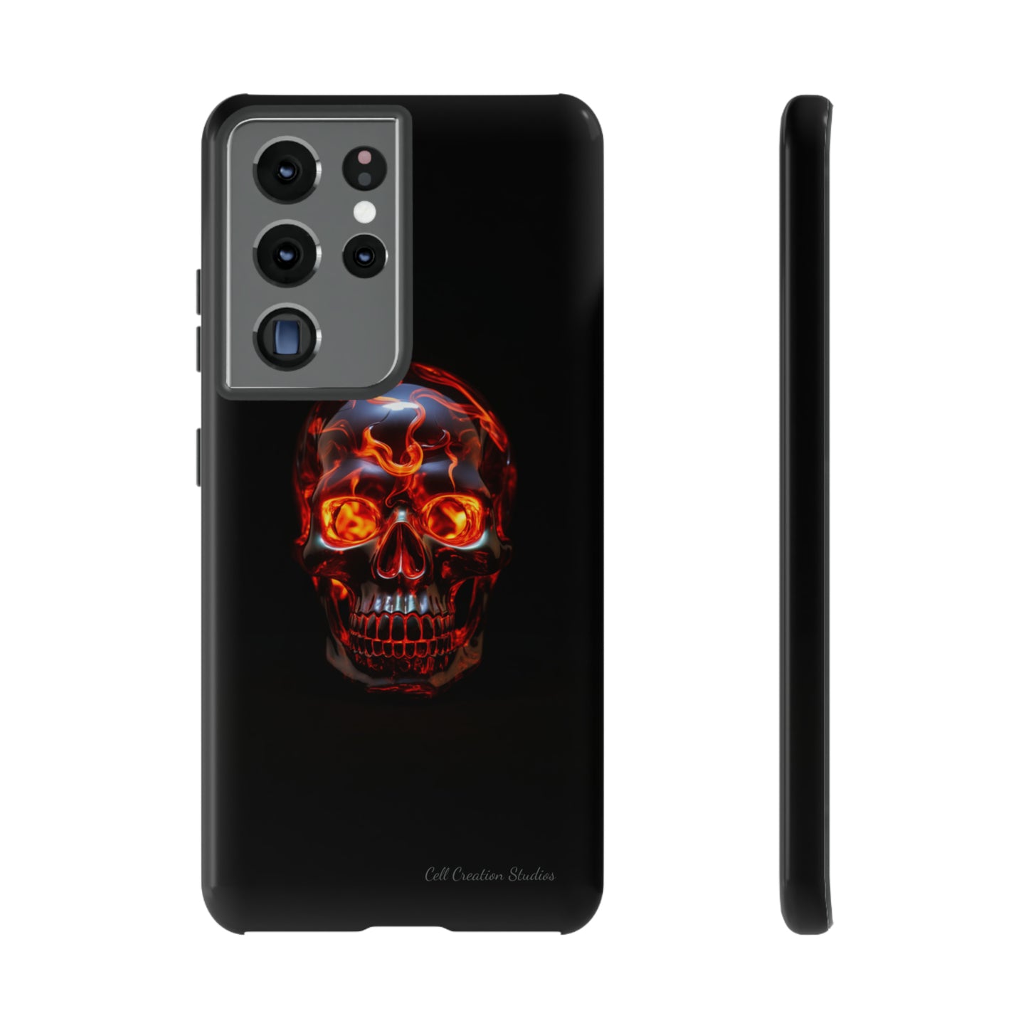 "Inferno Cranium" Phone Case -Tough Cases