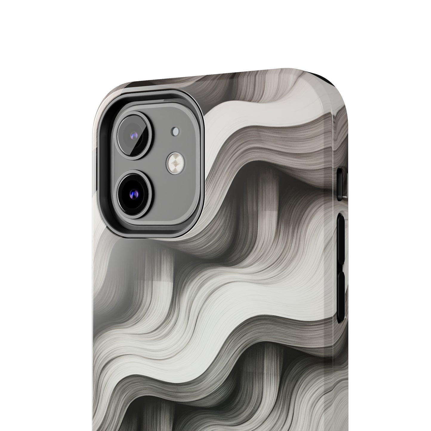 The "Geometric Waves" Cell Phone Case -Tough Phone Cases