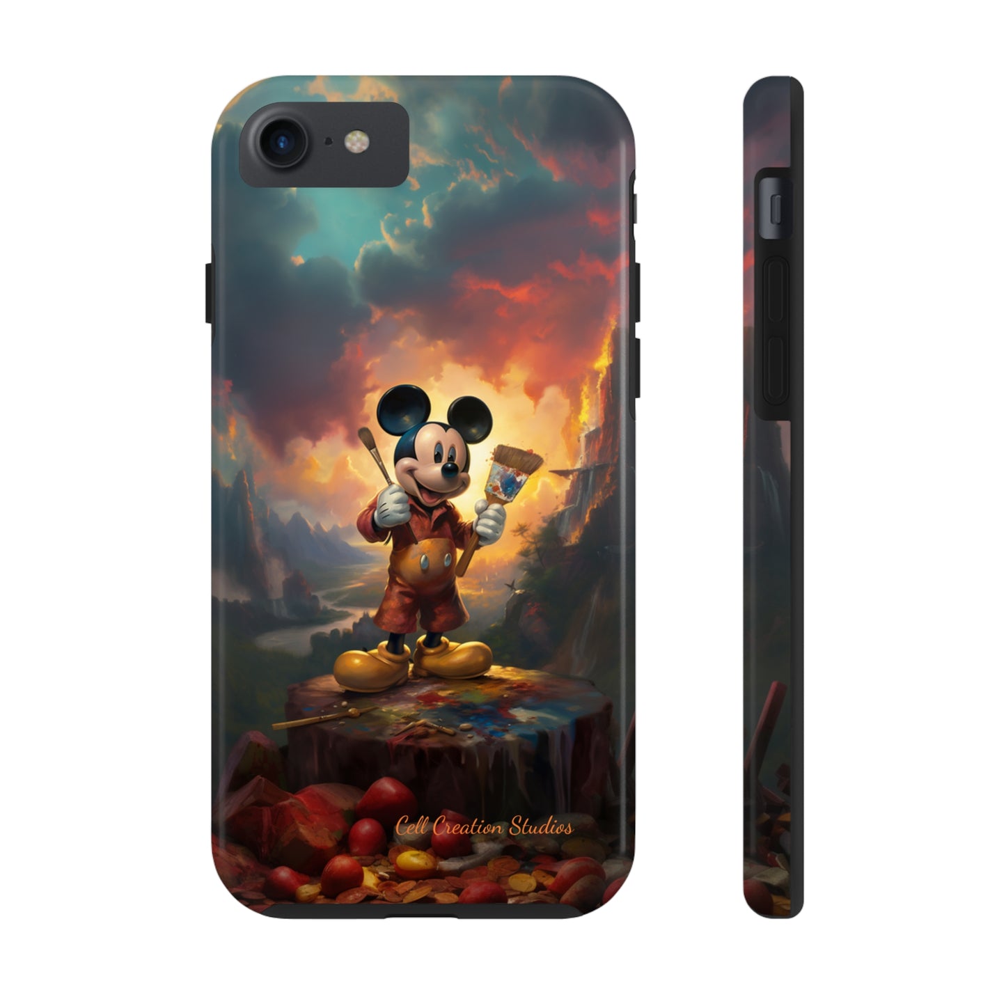 "Artist Mickey" -Tough iPhone Cases