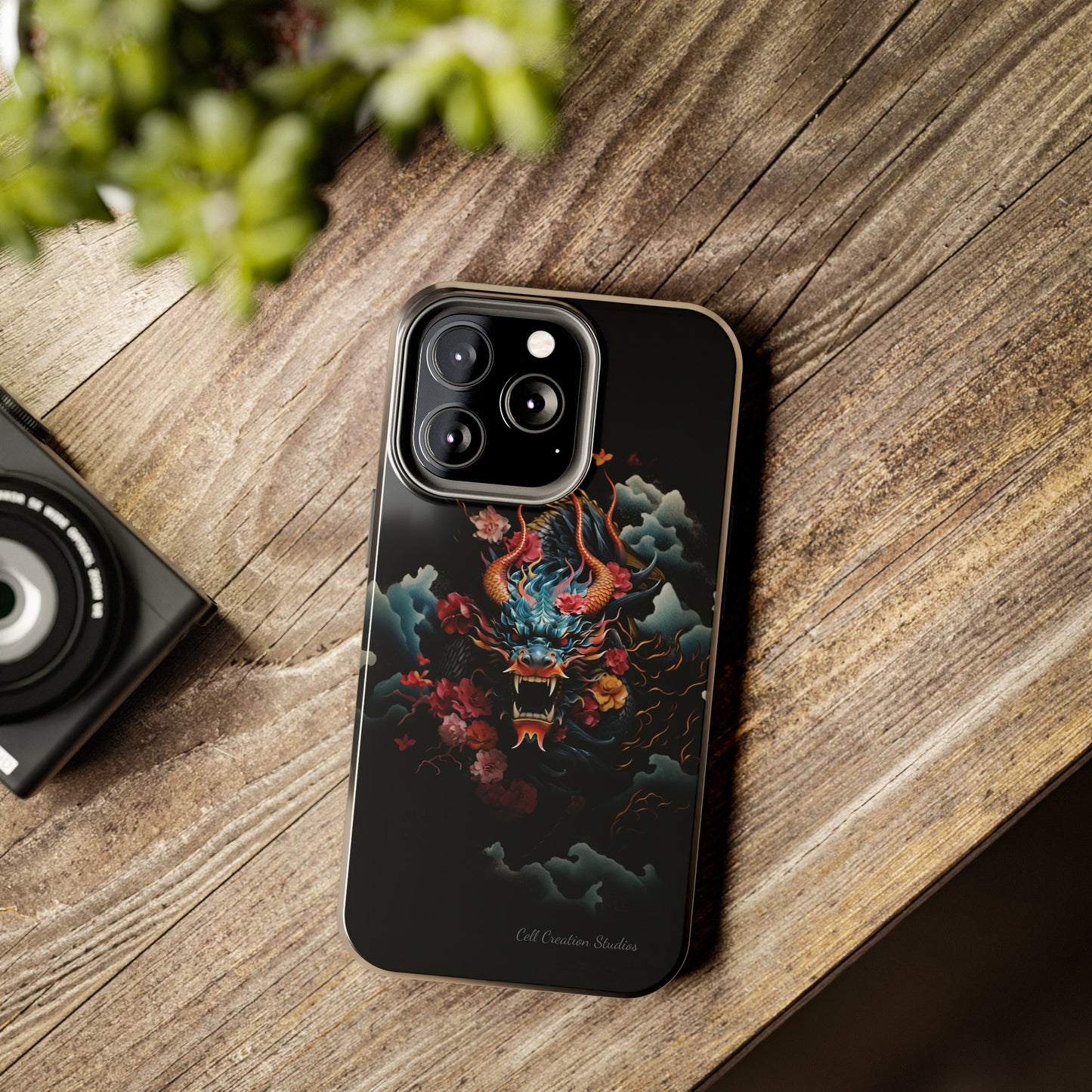 Introducing the "Japanese Dragon Majesty" Cell Phone Case – Embrace the Legend in Style -Tough Phone Cases