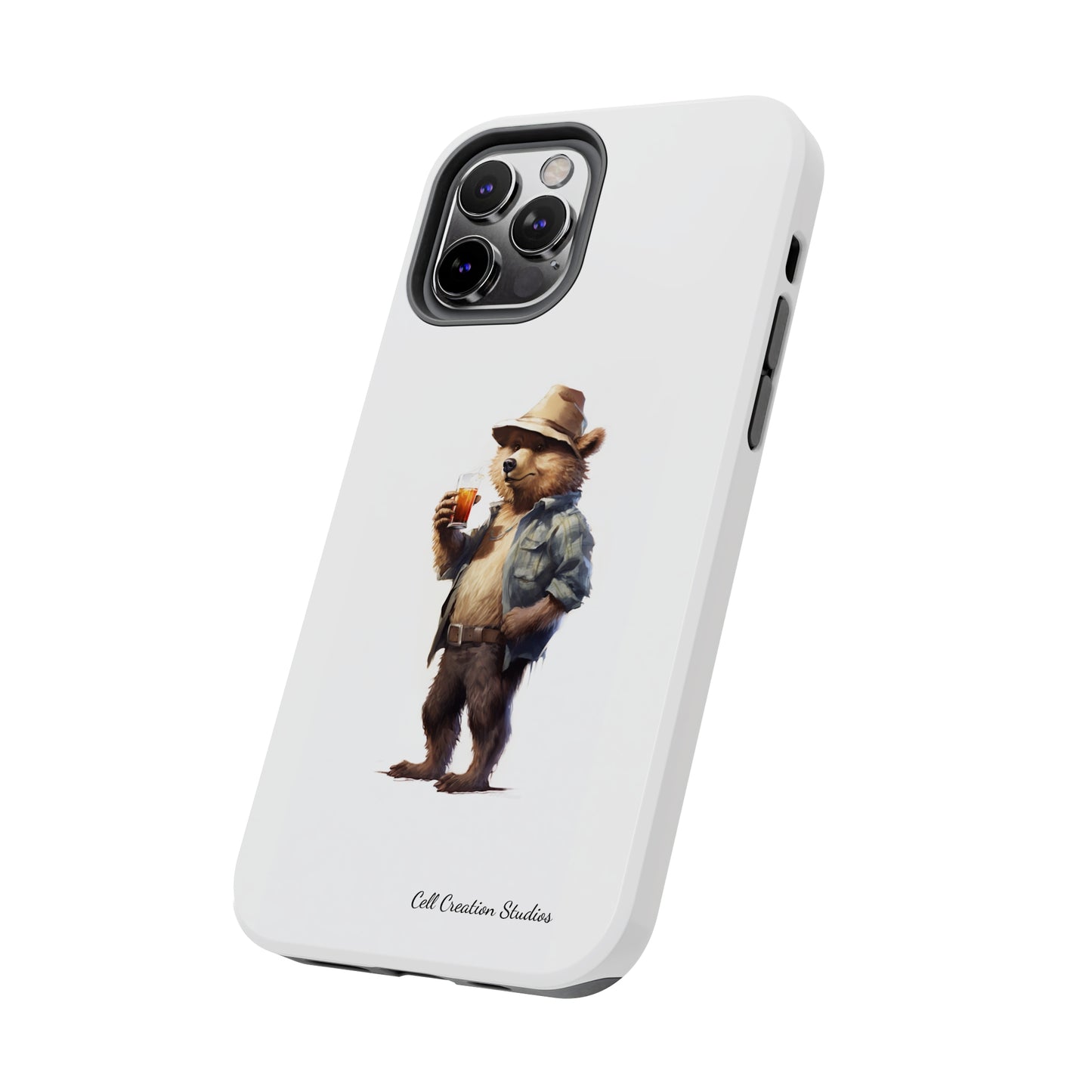 Introducing the "Bear Cheers" Cell Phone Case – The Fun Companion -Tough Phone Cases