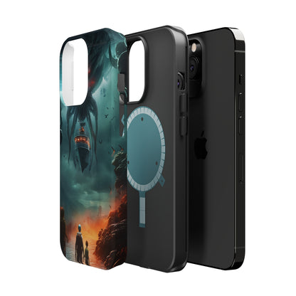 Introducing the "Extraterrestrial Resonance" Cell Phone Case – Unveil the Unseen! -MagSafe Tough Cases