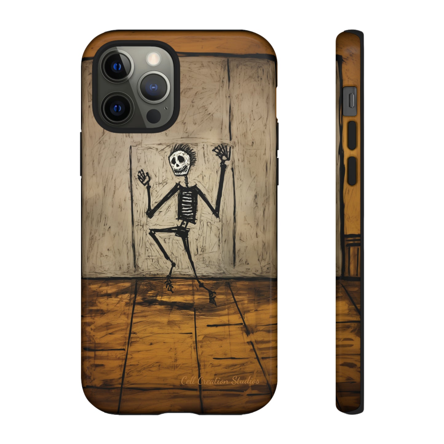 "Groovy Bones Skeleton" -Tough iPhone Cases