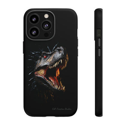 "Jurassic Impact" T-Rex Phone Case -Tough Cases