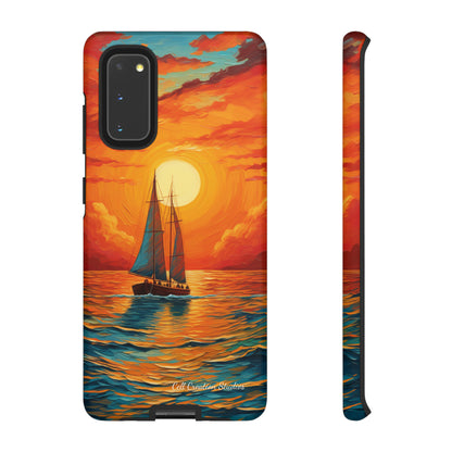 "Sailboat Sunset" - Tough Samsung Cases