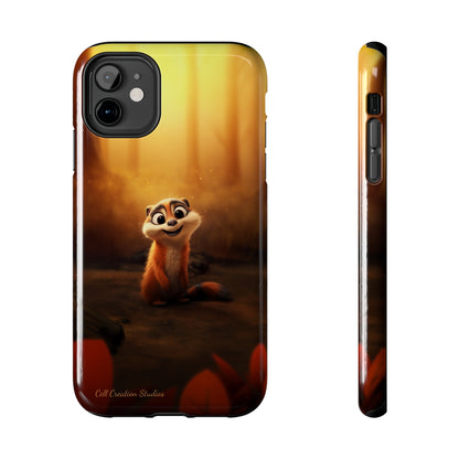 Introducing the "Woodland Chipmunk" Cell Phone Case – Embrace Natural Playfulness with Every Glance-Tough Phone Cases