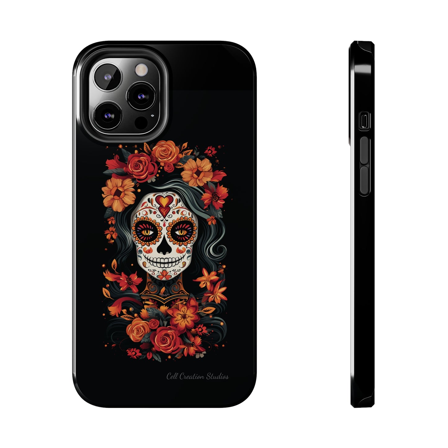 Introducing the "Day of the Dead Fiesta" Cell Phone Case – Celebrate Life in Style -Tough Phone Cases