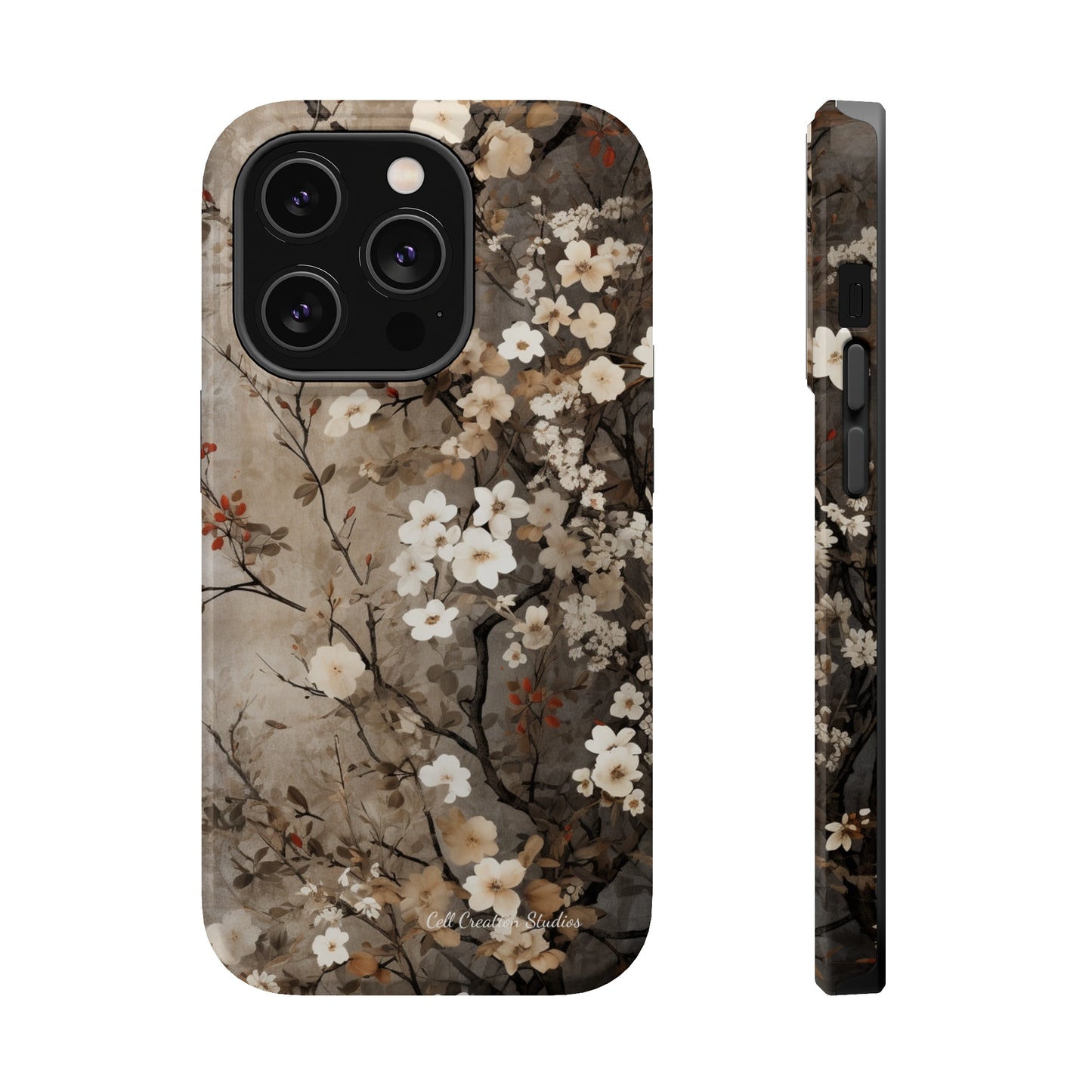 "Whimsical Blooms" -MagSafe Tough iPhone Cases