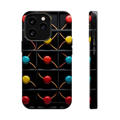 "Vibrant Spheres Fusion" -MagSafe Tough Phone Cases