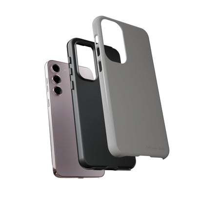 "Sleek Silver Essence" -Tough Samsung Phone Cases