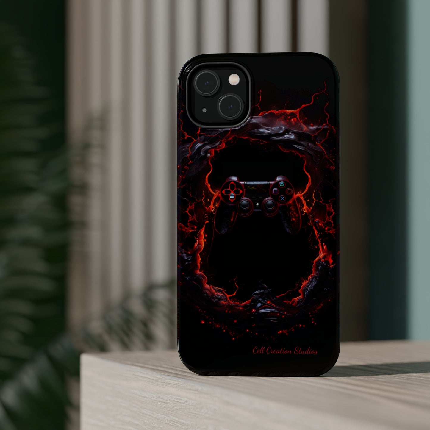 "InfernoGamer Plasma Burst" -MagSafe Tough iPhone Cases