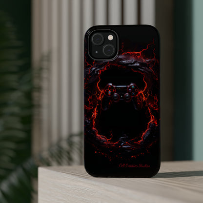 "InfernoGamer Plasma Burst" -MagSafe Tough iPhone Cases