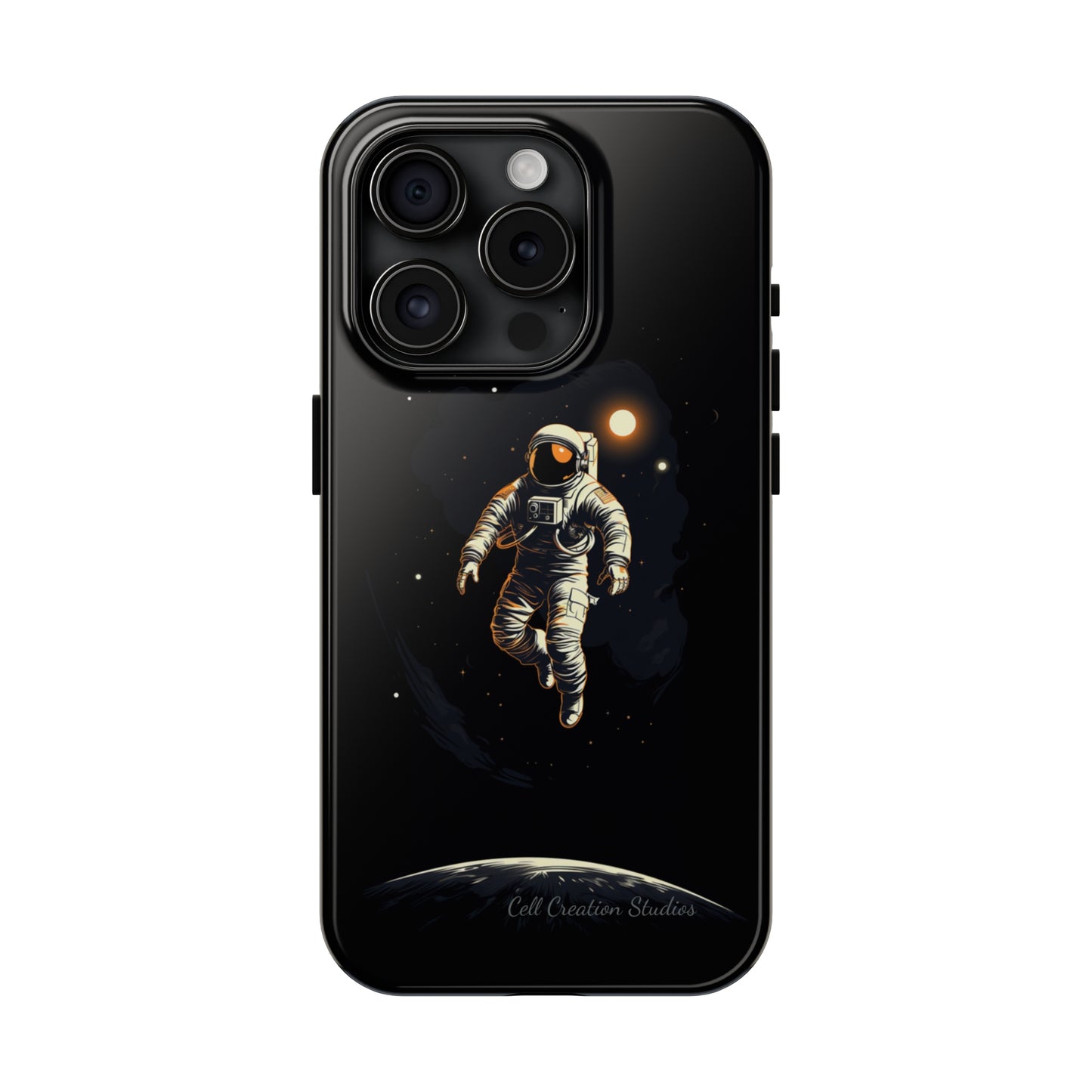 "Cosmic Explorer Astronaut" -Tough iPhone Cases