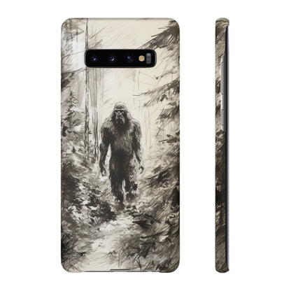 "Bigfoot in the Wilderness" Cell Phone Case – Encounter Bigfoot's Mystery -Snap Cases