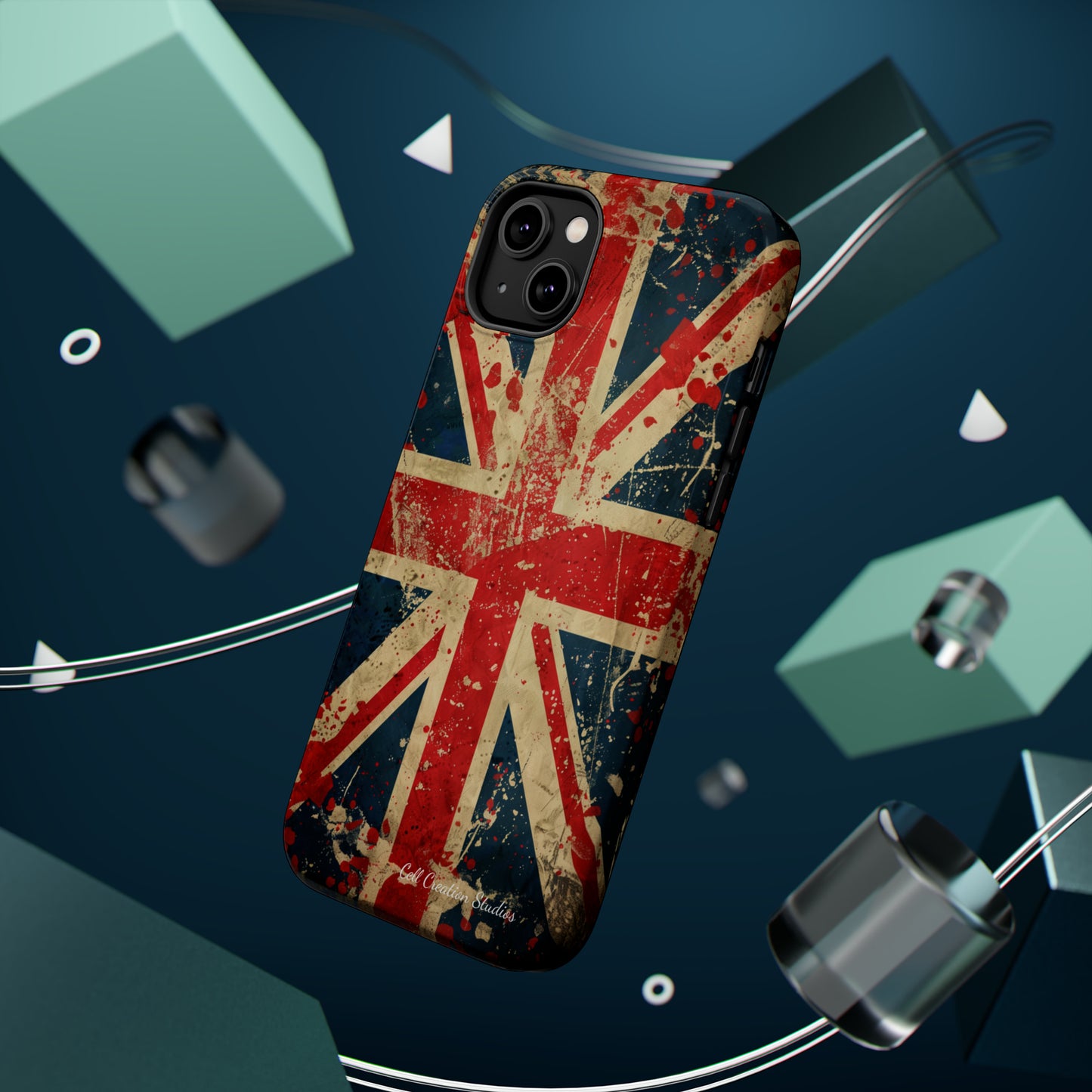 "Union Jack Flag"  -MagSafe Tough iPhone Cases