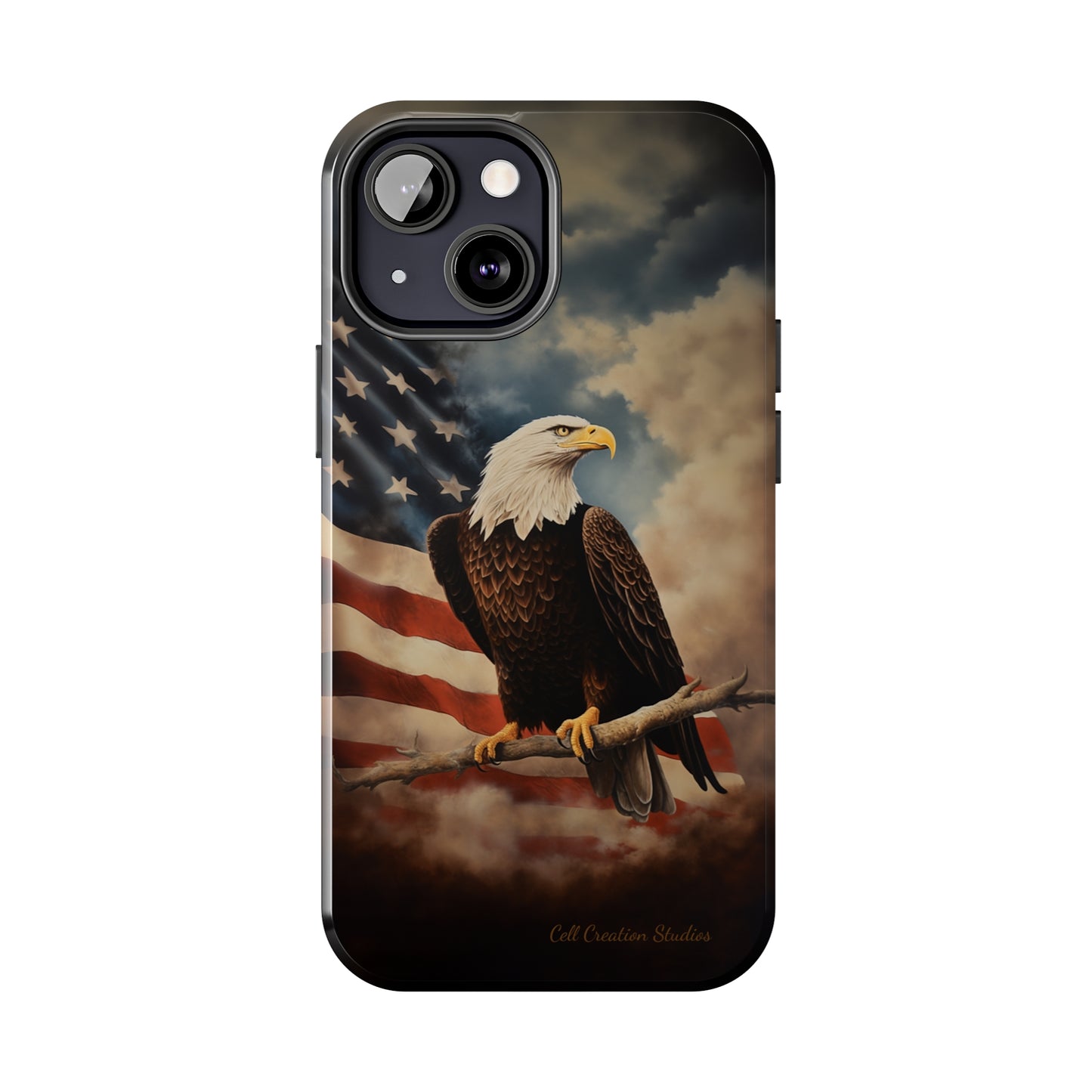 Introducing the "Eagle's Majesty" Cell Phone Case – Soar with American Pride -Tough Phone Cases