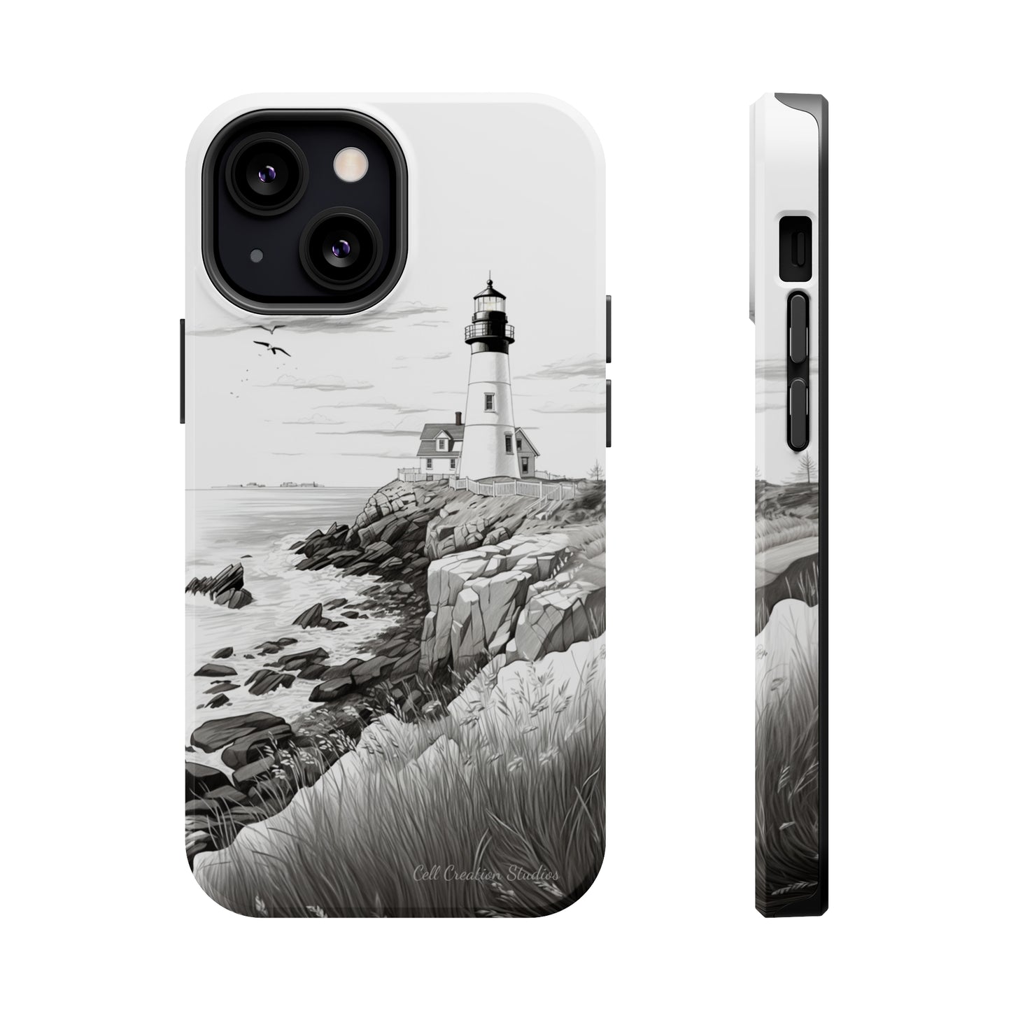 "Seaside Serenity" Phone Case -MagSafe Tough Cases