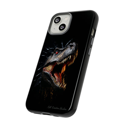 "Jurassic Impact" T-Rex Phone Case -Tough Cases