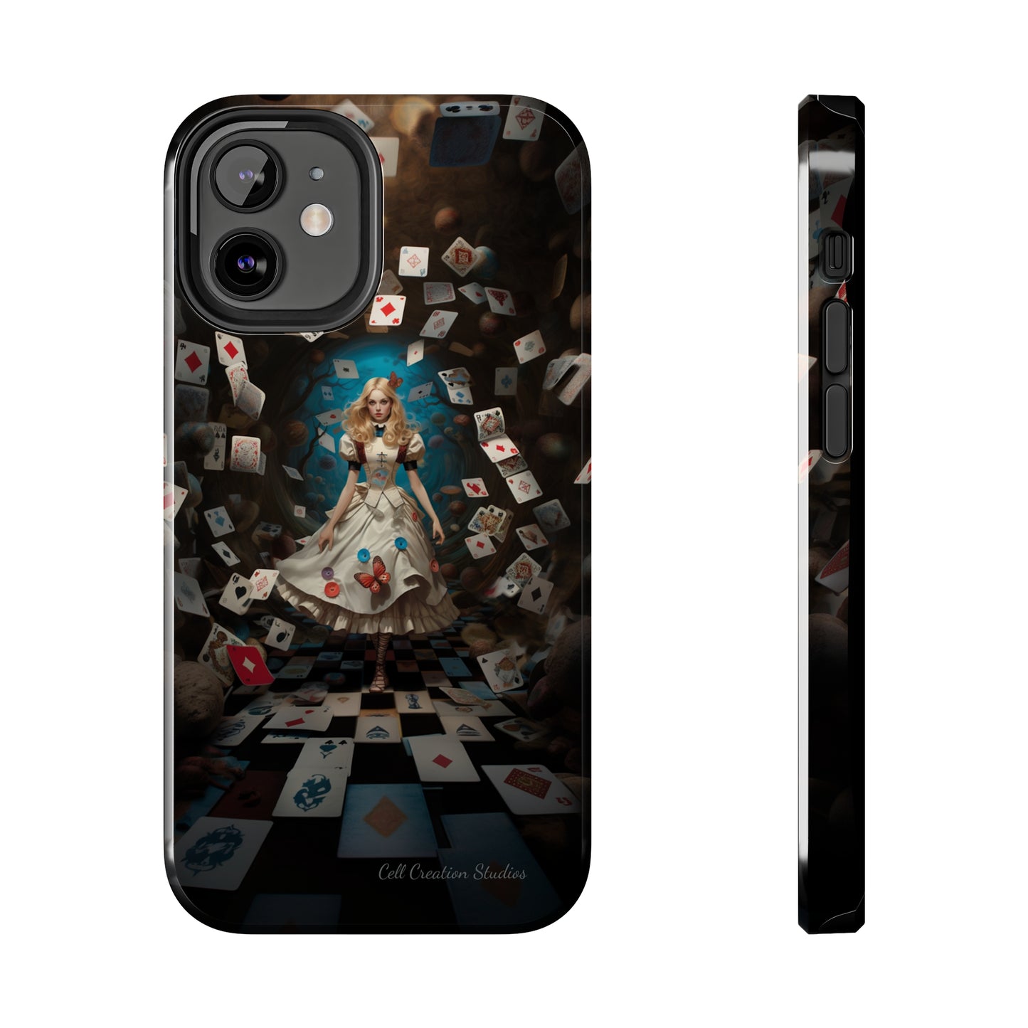 Introducing the "Alice in Wonderland" Cell Phone Case – A Journey Through Imagination -Tough Phone Cases