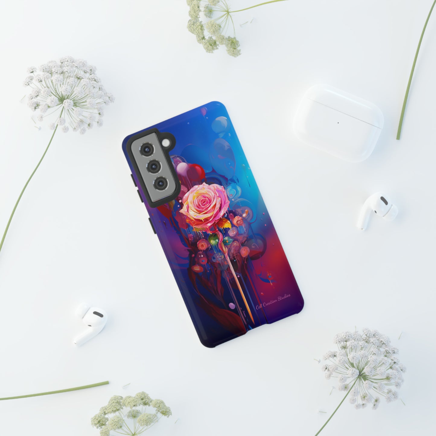 "Dreamy Rose Bloom Fantasy" -Tough Samsung Phone Cases