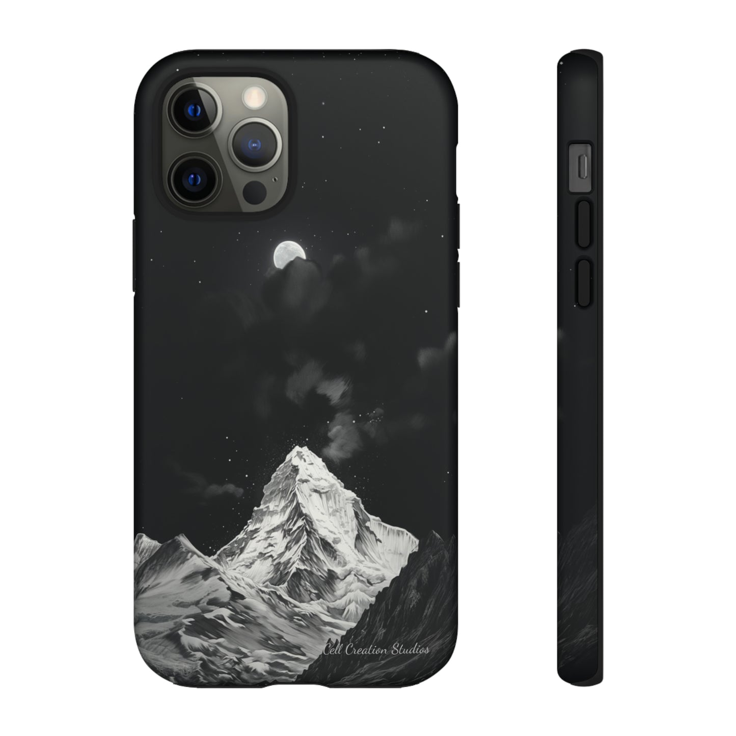 "Moonlit Everest" Phone Case -Tough Cases