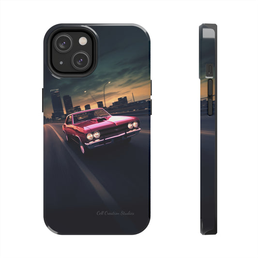 "Sunset City Cruise GTO Edition" -Tough iPhone Cases