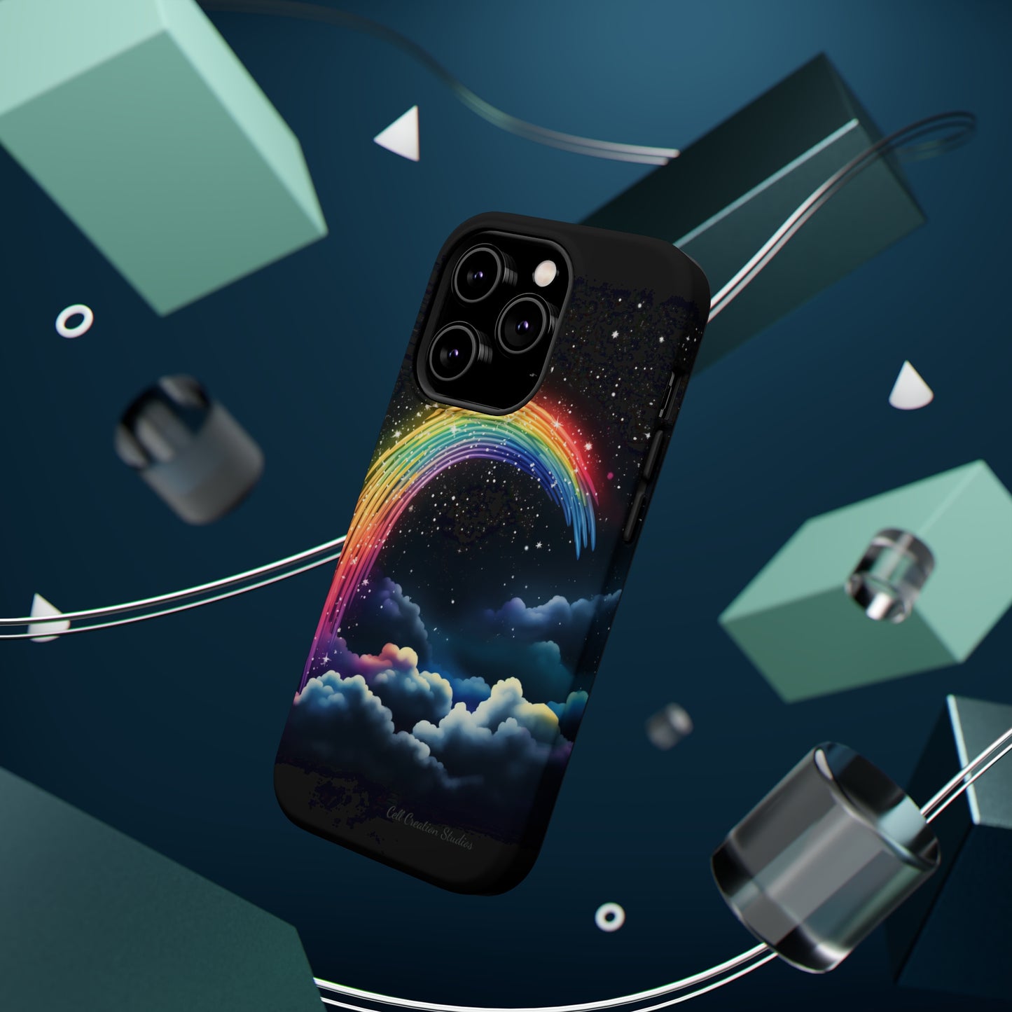 "Starry Night Rainbow" Cell Phone Case -MagSafe Tough Cases