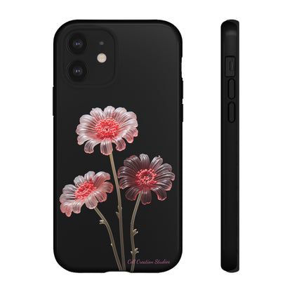 The "Desert Rose Glass Blossom" Phone Case -Tough Cases