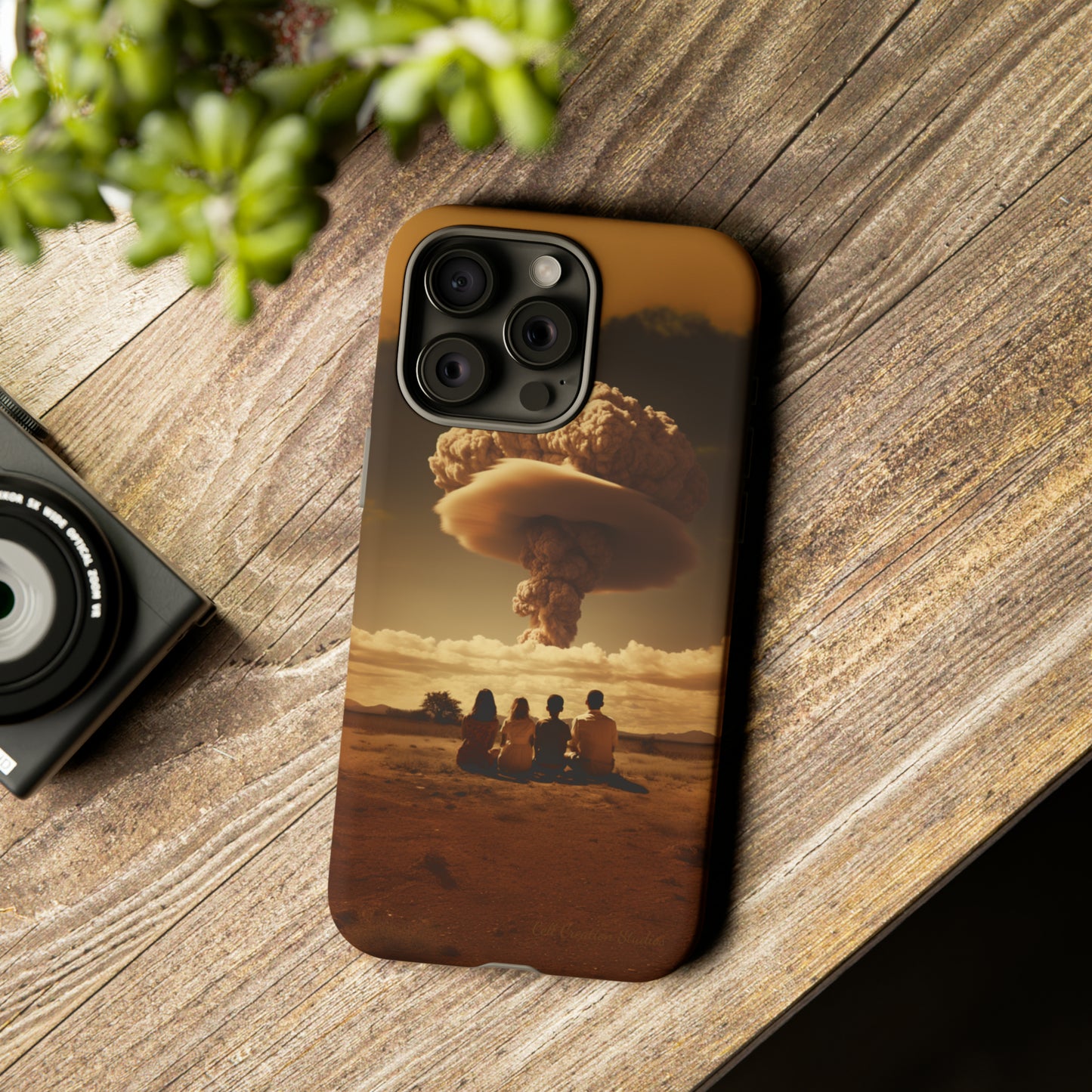 Introducing our "Skywatchers" Cell Phone Case - A Thought-Provoking Design -Tough Cases