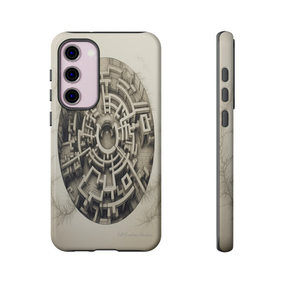 "Discover the Mystery: Maze-Inspired Cell Phone Case" -Tough Cases